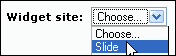 embed slideshow in bebo