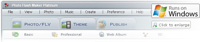 Photo Flash Maker software screenshot