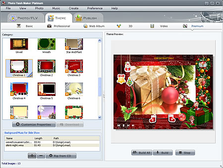 Screenshot of Photo Flash Maker Platinum