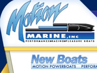 Photo flash slideshow on motionpowerboats.com