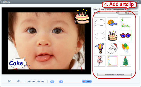 Add artclip