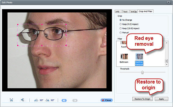 Red Eye Removal